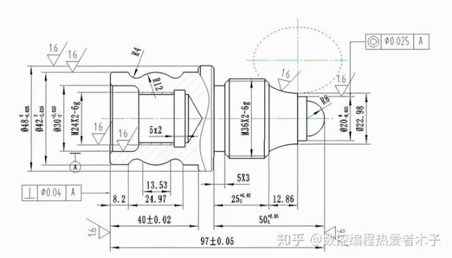 数控车圆球循环编程实例