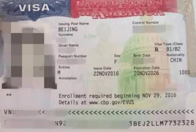 美国签证能说中文么