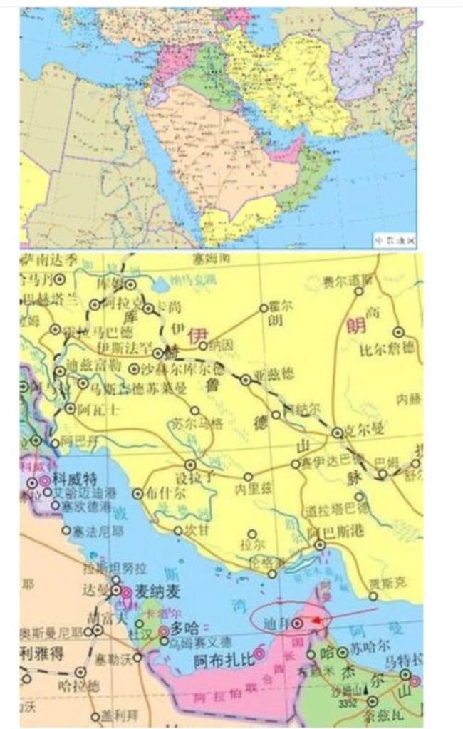 迪拜的地理位置特征