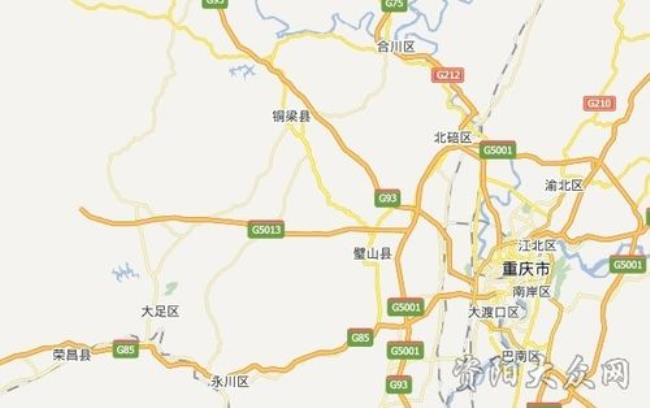 重庆市在地图上像什么