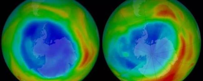 南极为什么出现臭氧层空洞