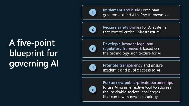微软提出治理生成式AI建议：总结5大要点，加强人工智能的安全性