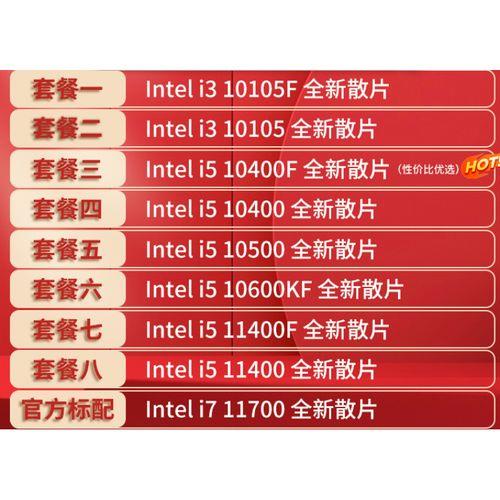 i510400f最具性价比配置推荐