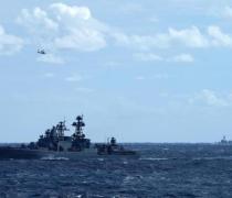 日防卫省炒作称中国情报船进入日本领海