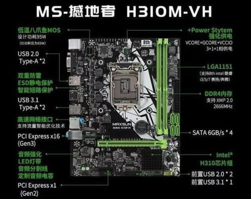 h310自带显卡吗