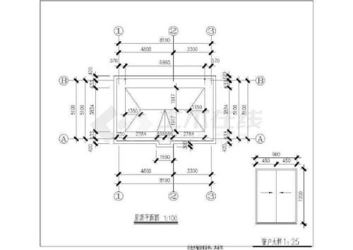 建筑图纸M-1代表什么