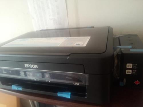 新买的EPSON L358打印机，显示初始化充墨未完成……这是啥情况