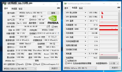 gtx980ti比gtx980强多少