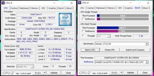 炫龙笔记本kp3 h370主板能上i7的cpu吗