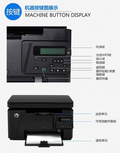 怎样设置hpm126nw无线打印