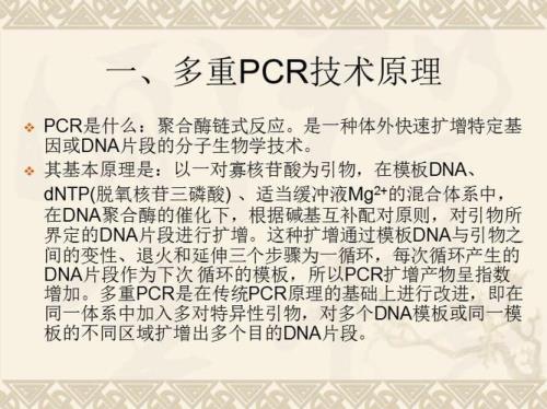 pcr技术为什么要到第三代