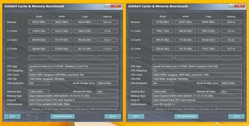 1700和i74790x哪个好