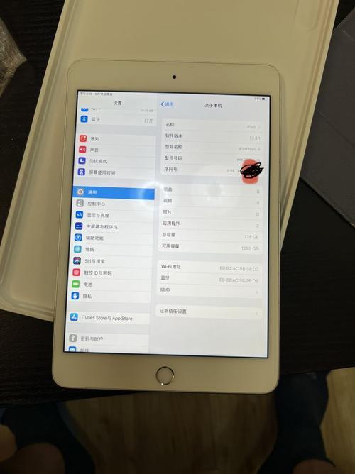 ipad mini4屏幕有条纹一会就好