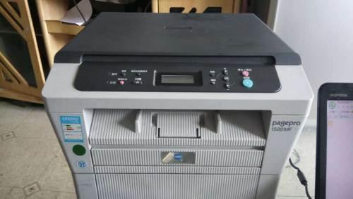 pagepro1580mf打印机提示无墨粉