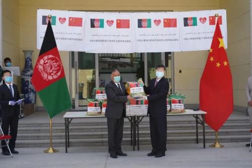 中国向阿富汗援助什么