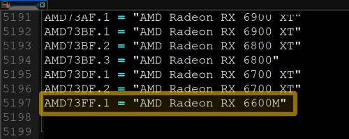 amd radeon 6600m是什么显卡