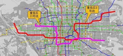 北京二十二号线地铁线路图