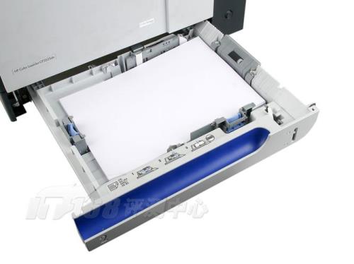 惠普5200n打印机如何设置纸盘