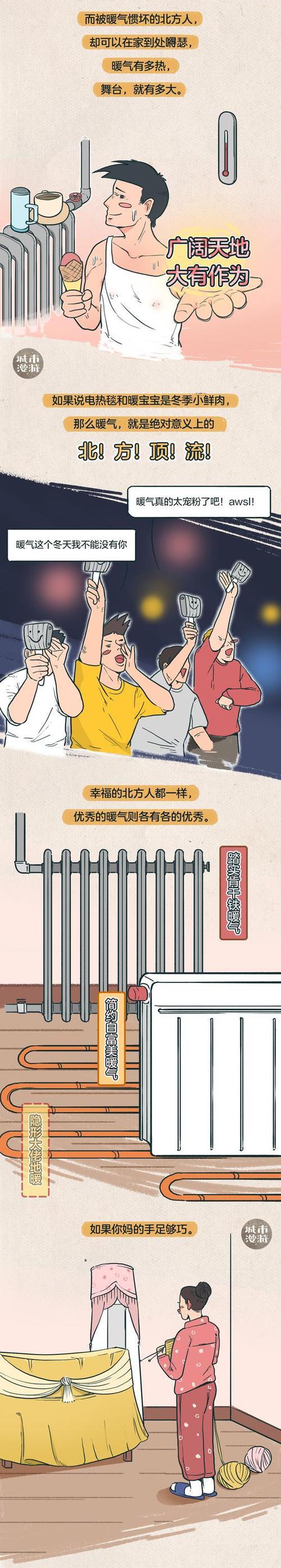 为什么国家给北方安暖气