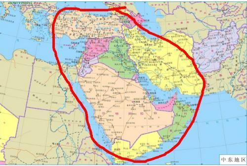 中东哪些民族地区包括哪些国家