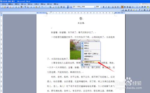 Word 2003中，设置页面的填充效果