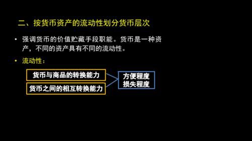 货币层次的划分是怎样的