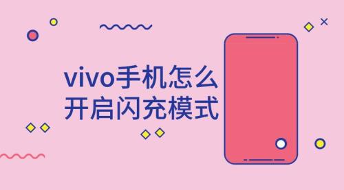 怎样让vivo手机快速充电