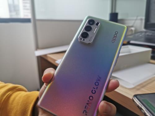 opporeno5颜色怎么调