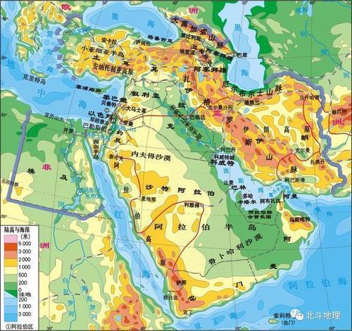 中东是如何划分的