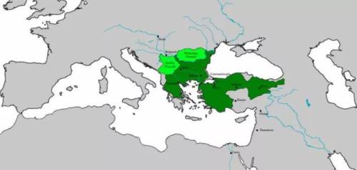 1914年的奥斯曼帝国版图