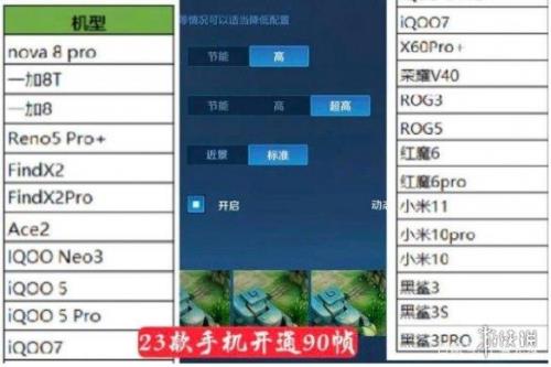 vivox60和平精英画质能开90帧吗