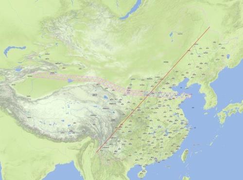 世界上跨经度最大的地区