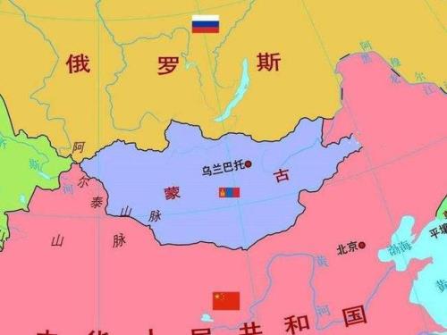 为什么地图里蒙古不在中国里