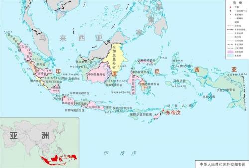 中国泰国新加坡马来西亚地图位置