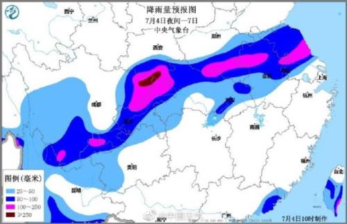 上海哪几个月降水最多