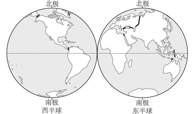地球仪上怎么区分东半球和西半球