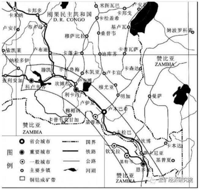 刚果金卡莫阿地理位置