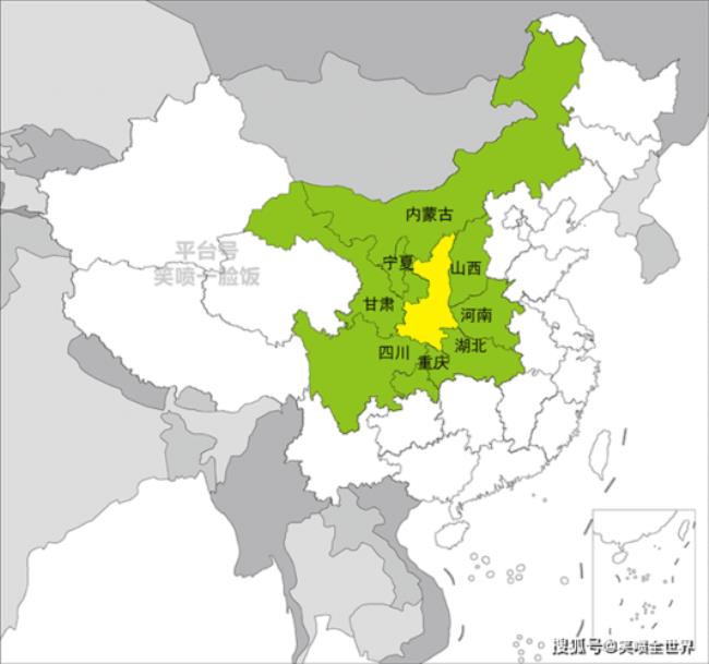 陕西省四川省交界地图