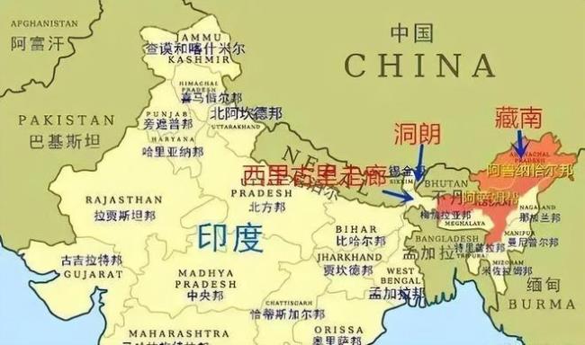 不丹与中国陆地接壤吗