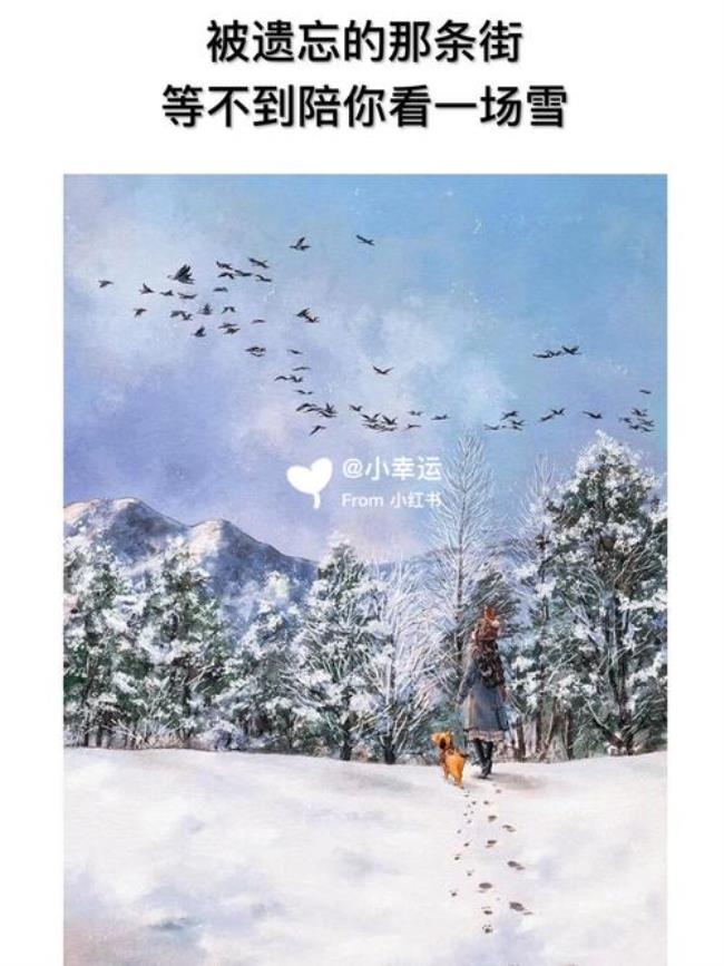 关于大同下雪的文案