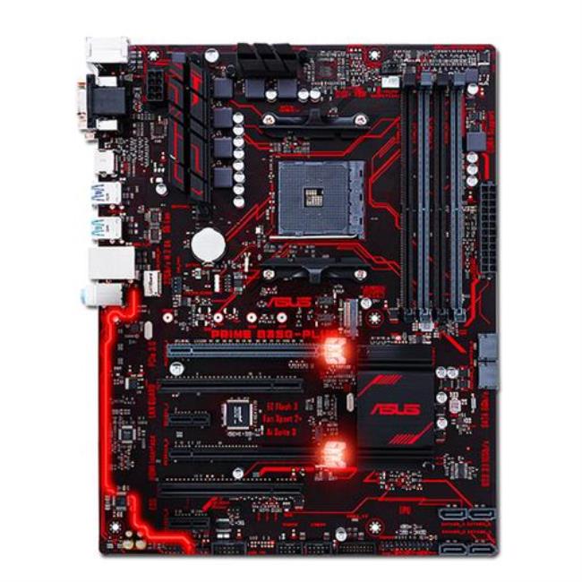 华硕cpu主板b350-plus+ryzen71700搭配什么显卡