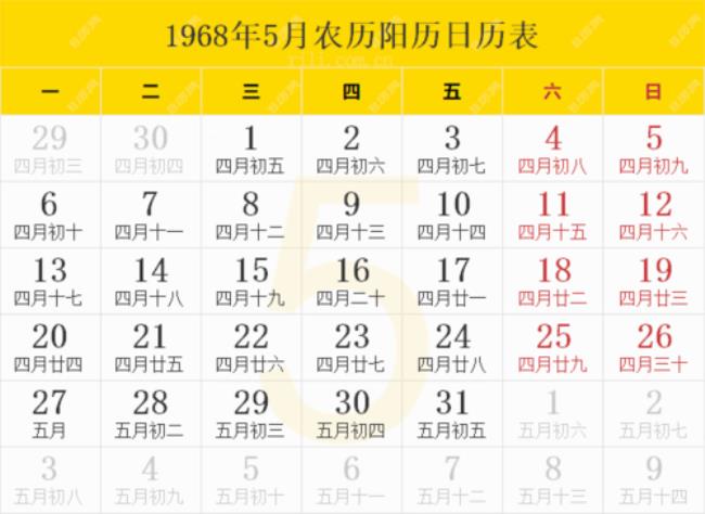 2013月5月14日农历是几多