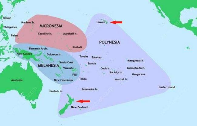新西兰到夏威夷有多远