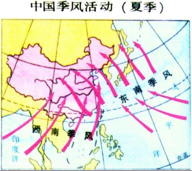 东亚季风气候典型的原因