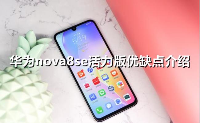 华为nova 8se活力版安兔兔跑分多少