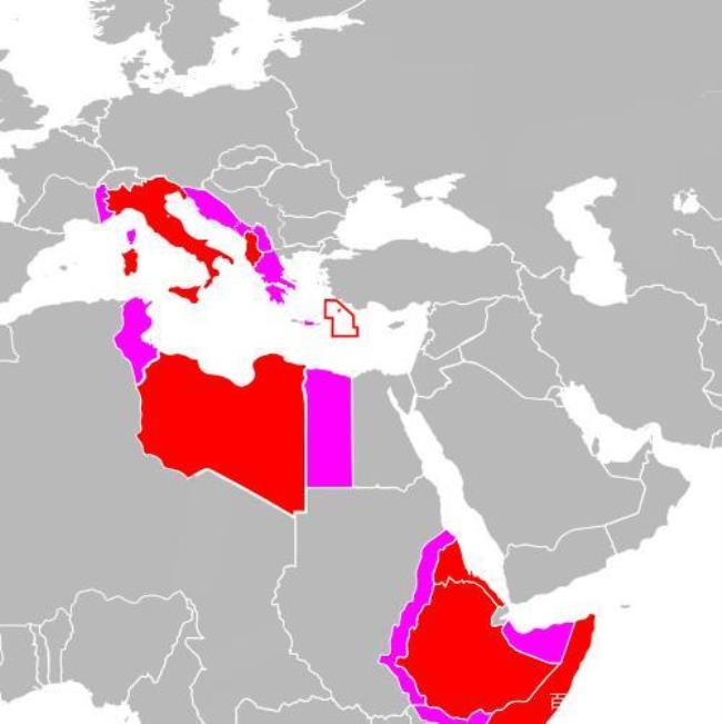 二战后被意大利消灭的国家