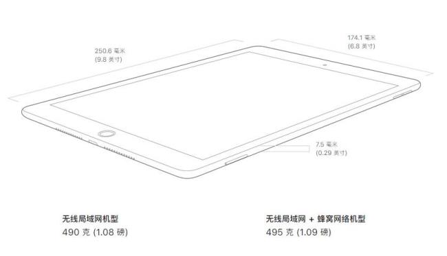 iPad什么尺寸