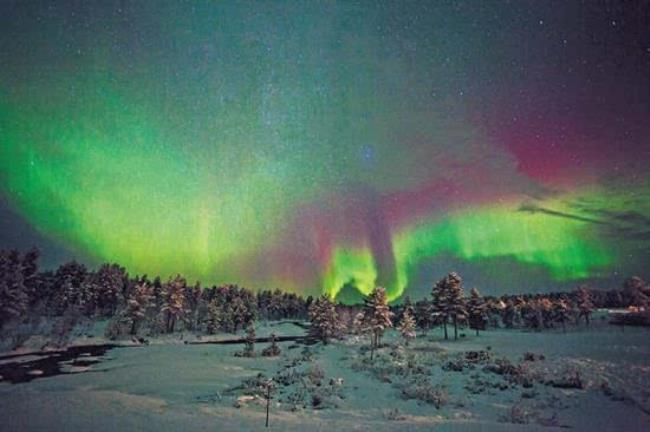 丹麦和芬兰可以看见北极光吗