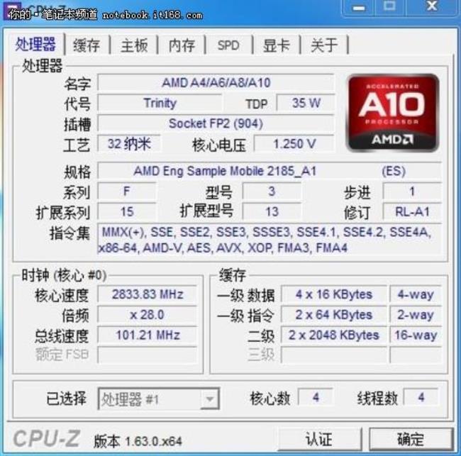 a8四核在win7只有有单核运行