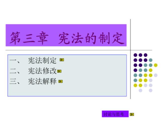 制定宪法的权利称之为什么